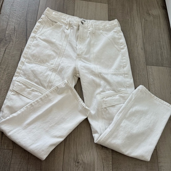 AGOLDE
Cooper high-rise denim cargo pants - Picture 7 of 10